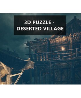 3D PUZZLE - Deserted Village Steam Key GLOBAL